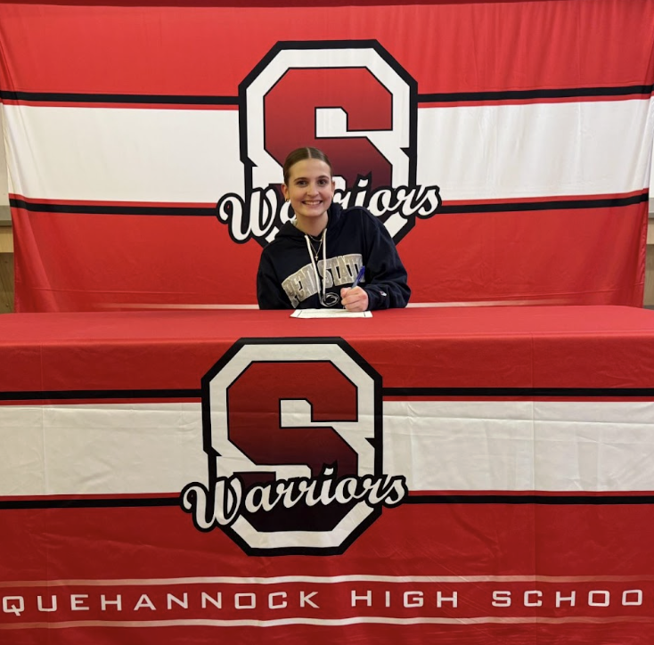  Anna Laubach signed a letter of intent to play women’s basketball at Penn State Berks. “I picked Penn State Berks because I loved how beautiful the campus was and am excited to play a sport.” says Laubach “I am super excited for playing basketball, meeting new friends.” Photograph courtesy of Anna Laubach